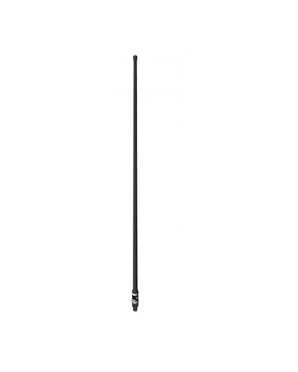 ProMarine CX4b-1-Black - Coaxial dipole antenna, N-female connector, 1" 14TPI male & 1 1/4" 11 TPI female mount, incl. N239F